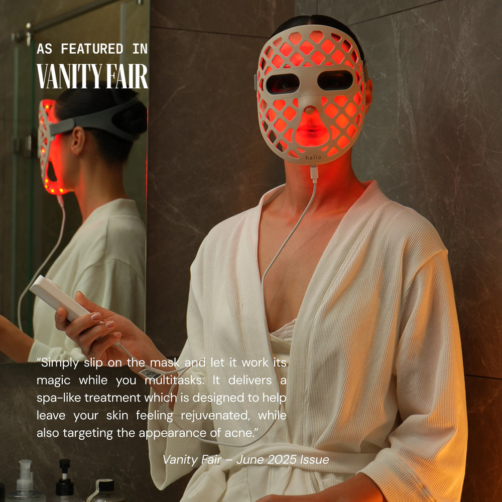 Halio PureGlow Ultralite Silicone LED Face Mask photograph 8