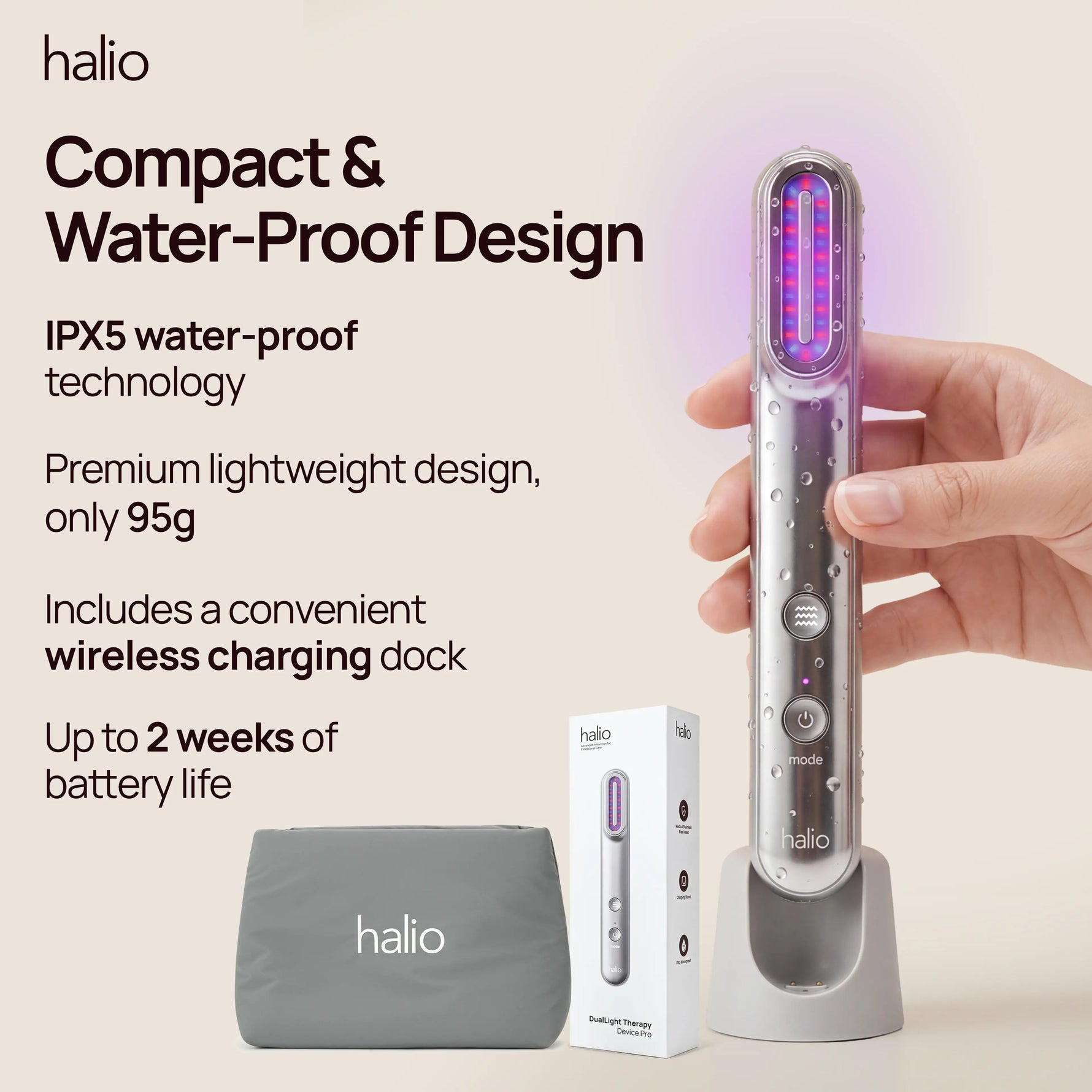 Compact And Waterproof Design