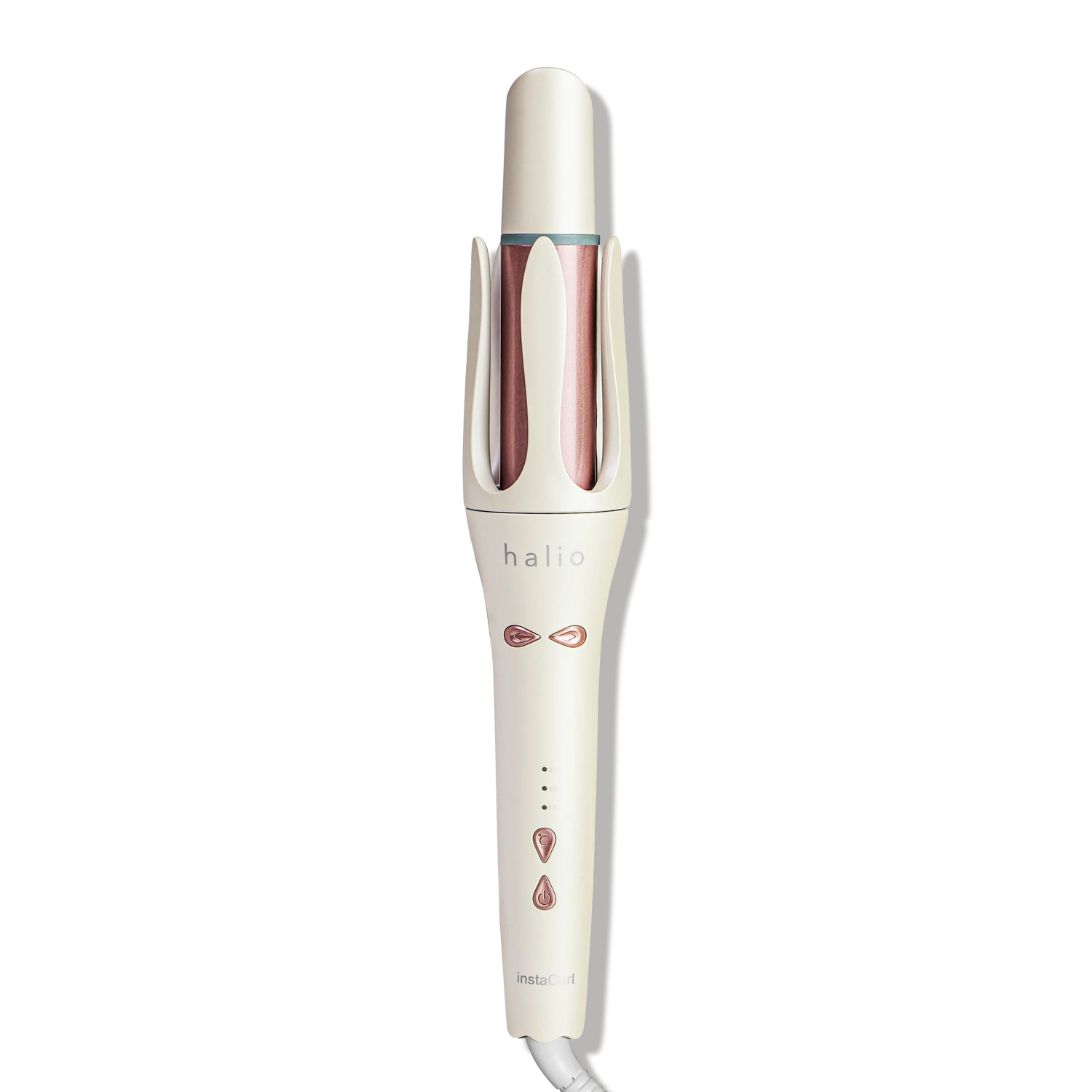 Halio instaCurl Premium Automatic Hair Styler Pearl White